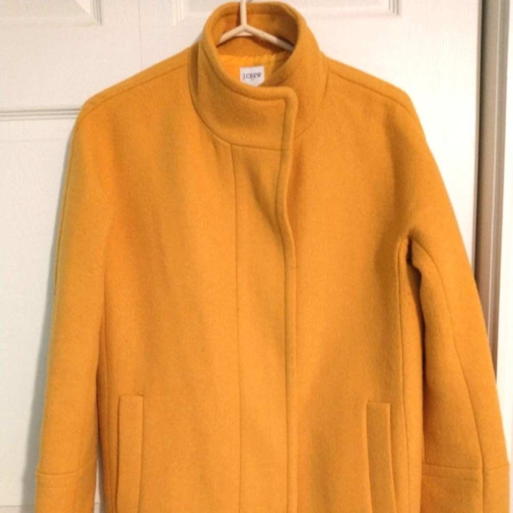 J crew cocoon coat